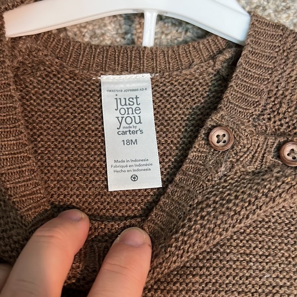 NWT 3-piece knit brown set - Picture 3 of 4